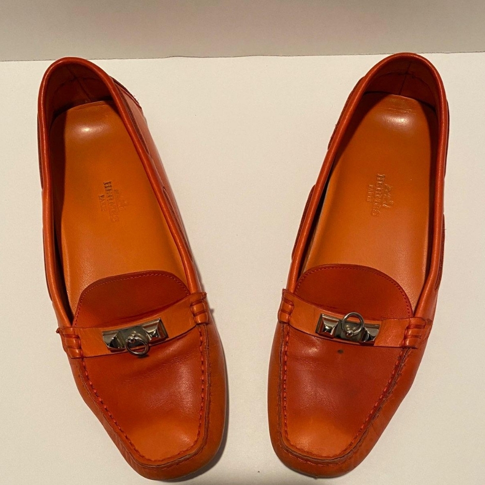 Hermes Irving Driving Loafers